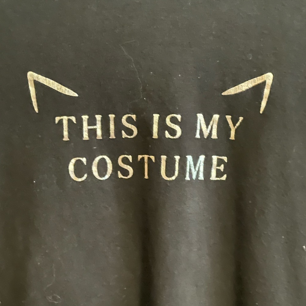 Black Old Navy This is My Costume Shirt Size XL - Picture 7 of 7